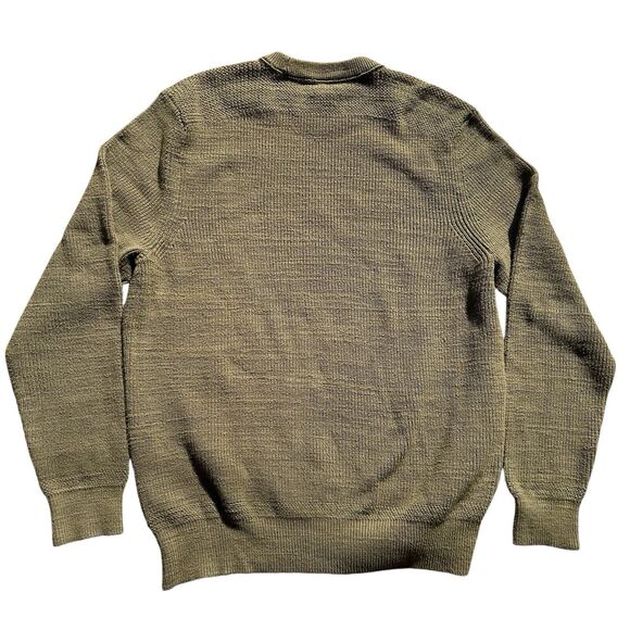 Buck Mason Olive Crewneck Sweater - Picture 2 of 13
